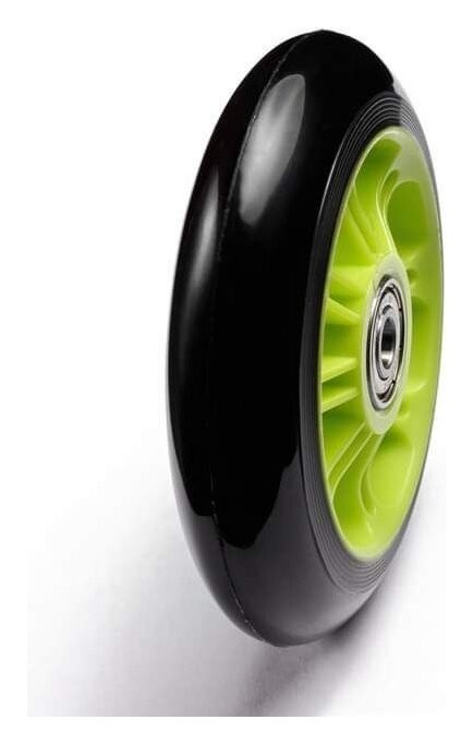 Колесо для трюкового самокату FreeRider PU-Core 100мм x 24мм Green