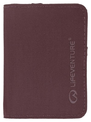 Lifeventure гаманець Recycled RFID Card Wallet plum