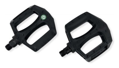 Педалі ROU BMX HF-701 9/16&quot; (105x102x23mm) пластикові, чорні