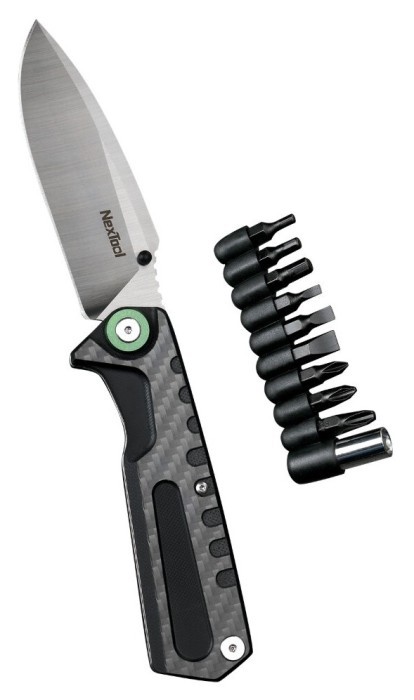 Багатофункціональний ніж Xiaomi NexTool 3 в 1 NE20021 Black (6945064210863)