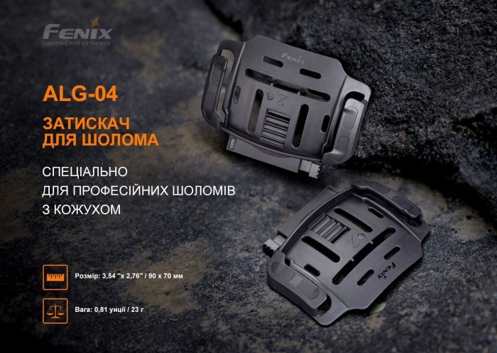 Кріплення на шолом для налобних ліхтарів Fenix ALG-04