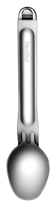 Туристичний набір ложка-виделка NexTool Portable Stainless Steel Tableware, нержавіюча сталь