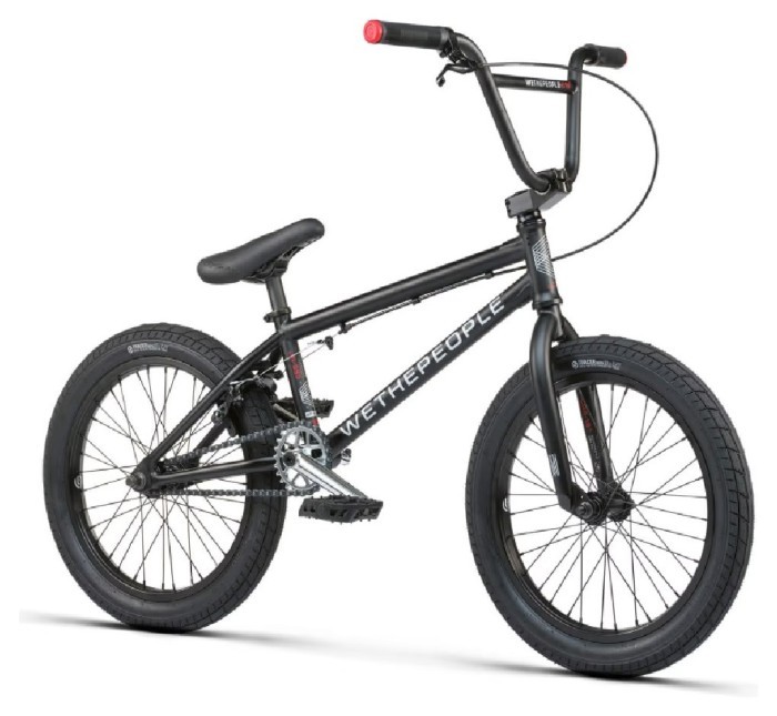 Велосипед WeThePeople CRS 18 Complete Bike matt black TT18" Cassette (чорний)