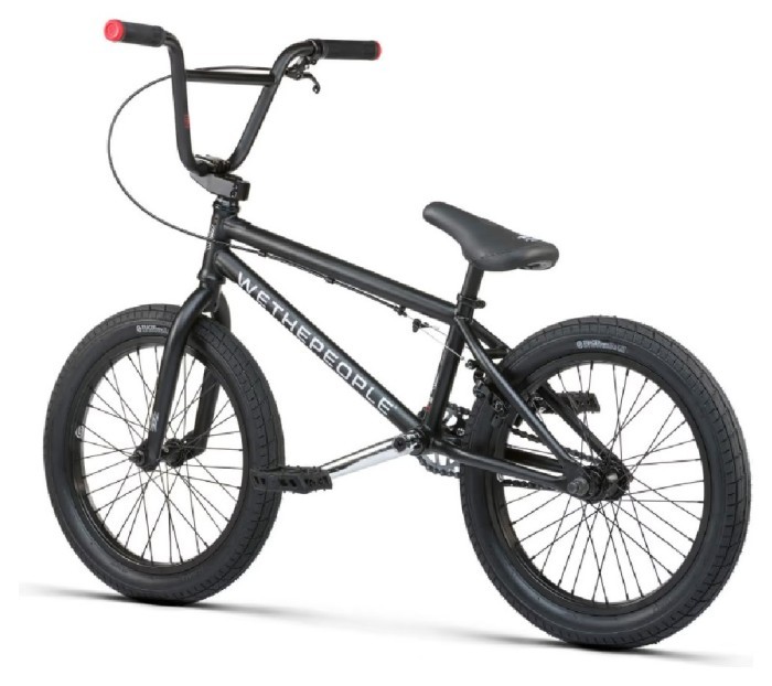 Велосипед WeThePeople CRS 18 Complete Bike matt black TT18" Cassette (чорний)