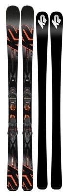 Лижі гірські комплект K2 IKONIC 84+M3 12 TCX LIGHT QUIKCLIK 170см Black/grey/orange (10C0006.242.1+10C1003.142.1)
