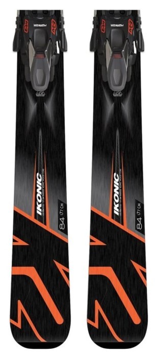 Лижі гірські комплект K2 IKONIC 84+M3 12 TCX LIGHT QUIKCLIK 170см Black/grey/orange (10C0006.242.1+10C1003.142.1)