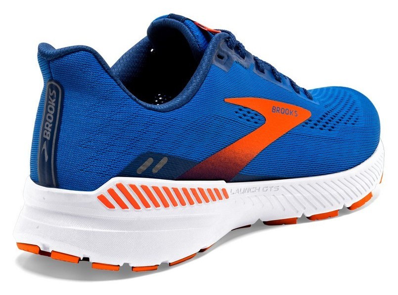 Кросівки чоловічі Brooks LAUNCH GTS 8 M 48.5 (14.0US) 463 Blue/orange/white (1103591D463)