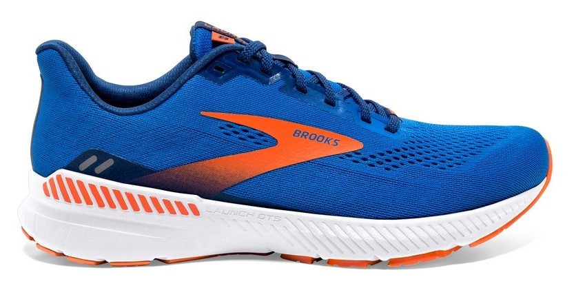 Кросівки чоловічі Brooks LAUNCH GTS 8 M 48.5 (14.0US) 463 Blue/orange/white (1103591D463)