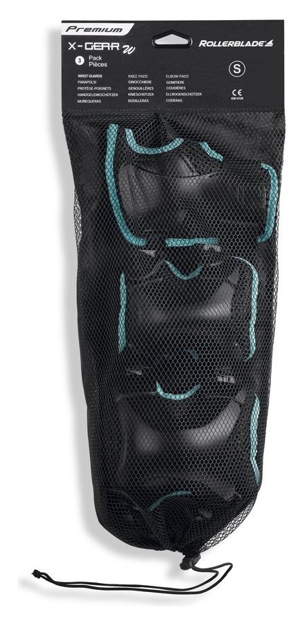 Захисний комплект Rollerblade X-GEAR W 3 PACK M Black (067P0300)