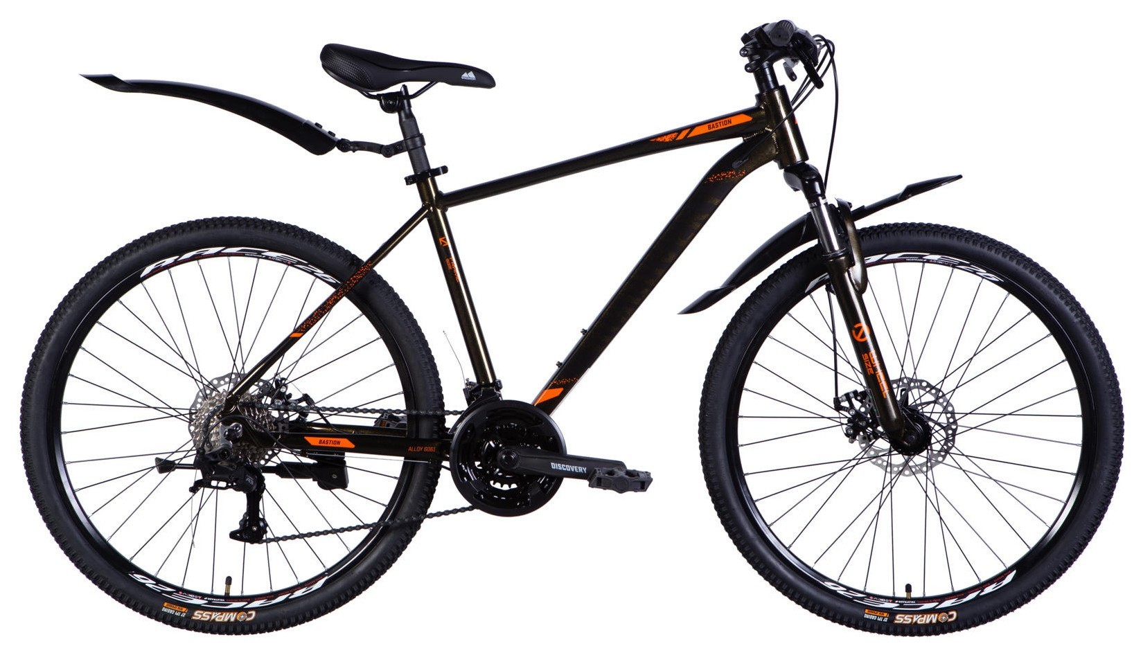 Велосипед AL 26" Discovery BASTION DD CS рама-18" коричневий 2025
