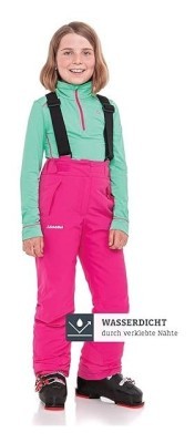 Штани лижні утеплені для дівчат Schoeffel SKI PANTS BIARRITZ2 152 Pink yarrow 3030 (10-30196) V