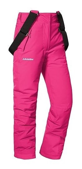 Штани лижні утеплені для дівчат Schoeffel SKI PANTS BIARRITZ2 152 Pink yarrow 3030 (10-30196) V