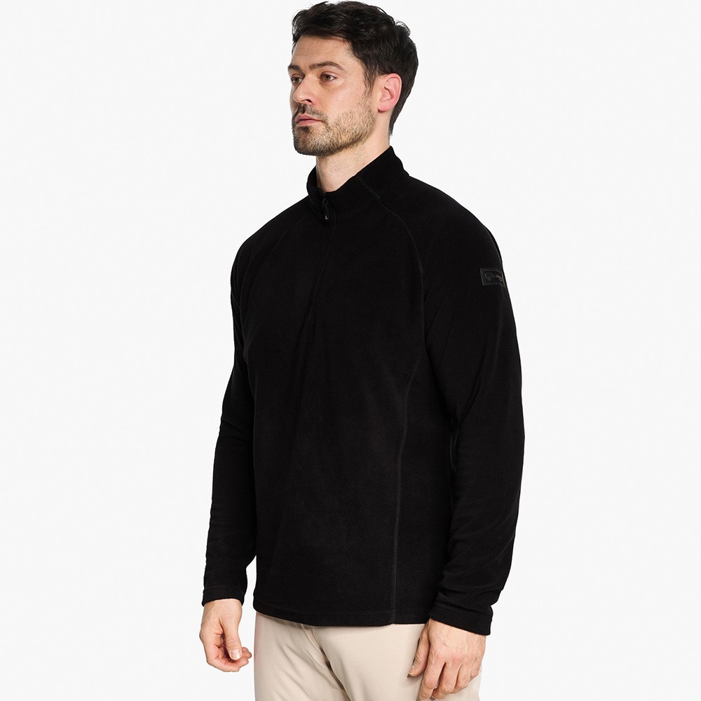 Ziener реглан флісовий Jusei black 46