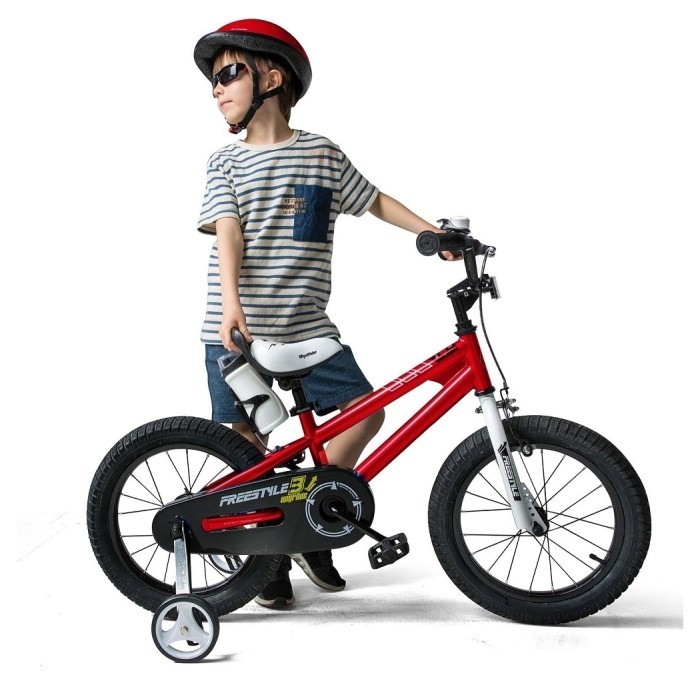Велосипед RoyalBaby FREESTYLE 18", OFFICIAL UA, червоний
