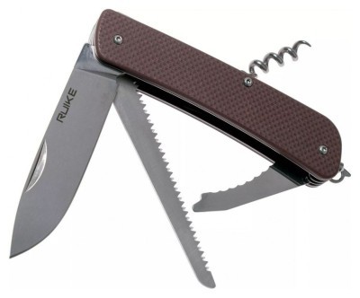 Багатофункціональний ніж Ruike Criterion Collection L32 коричневий