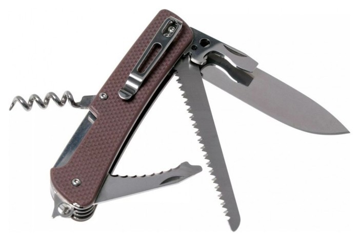 Багатофункціональний ніж Ruike Criterion Collection L32 коричневий