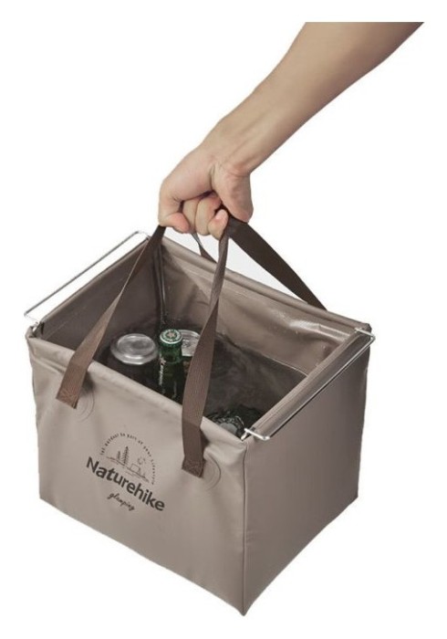 Складаний контейнер для води з ПВХ Naturehike CNH22SN002, 20л, темно-зелений