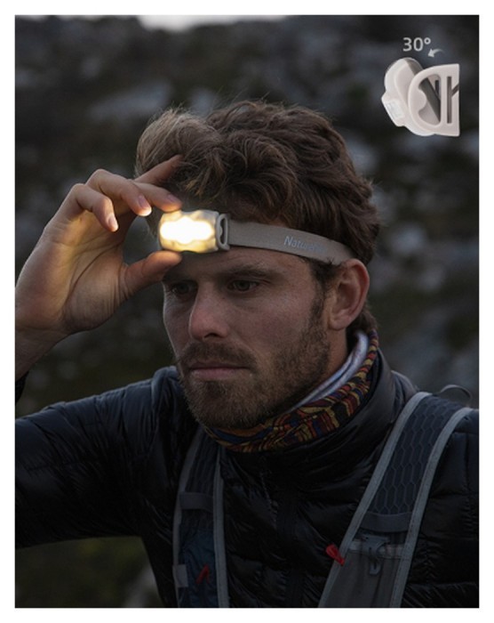 Ліхтар налобний Naturehike NH18T005-F, червоний