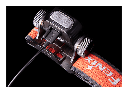 Ліхтар налобний Fenix HM65R-T V2.0 чорний