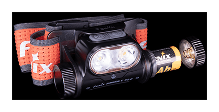 Ліхтар налобний Fenix HM65R-T V2.0 чорний