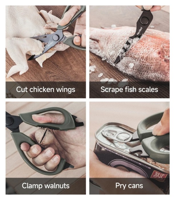 Набір кухонного посуду кемпінговий NexTool Outdoor Cooking set, 6 предметів