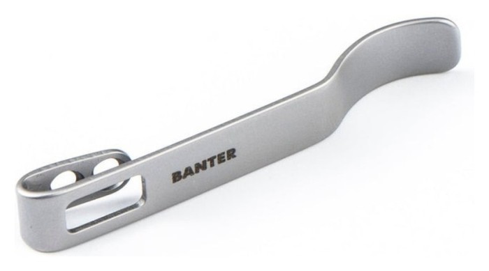 Кліпса кишенькова сталева для Civivi Baby Banter без гвинтів CA-07B