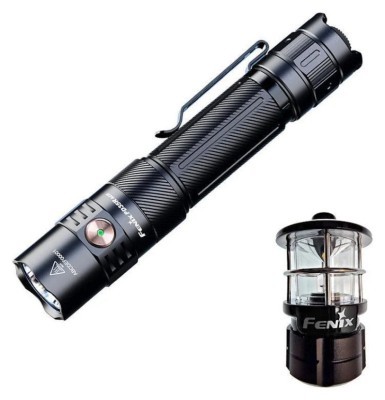 Ліхтар тактичний ручний Fenix PD35R ACE LED 2000 лм + наключний ліхтар CL01 (чорний)  | Лімітована серія