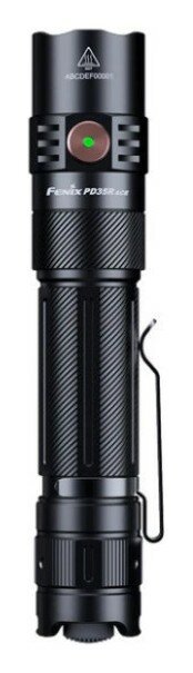 Ліхтар тактичний ручний Fenix PD35R ACE LED 2000 лм + наключний ліхтар CL01 (чорний)  | Лімітована серія