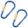Munkees 3201 карабін Mini Link 3 mm x 48 mm (пара) dark blue Фото - 1