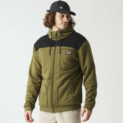 Picture Organic жіноча толстовка Basement Plush Zip tobacco L