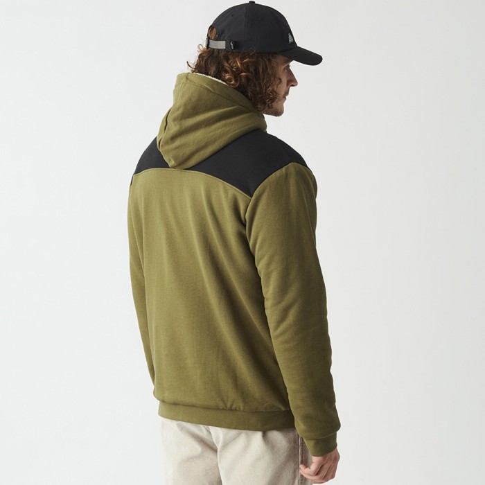 Picture Organic жіноча толстовка Basement Plush Zip tobacco L