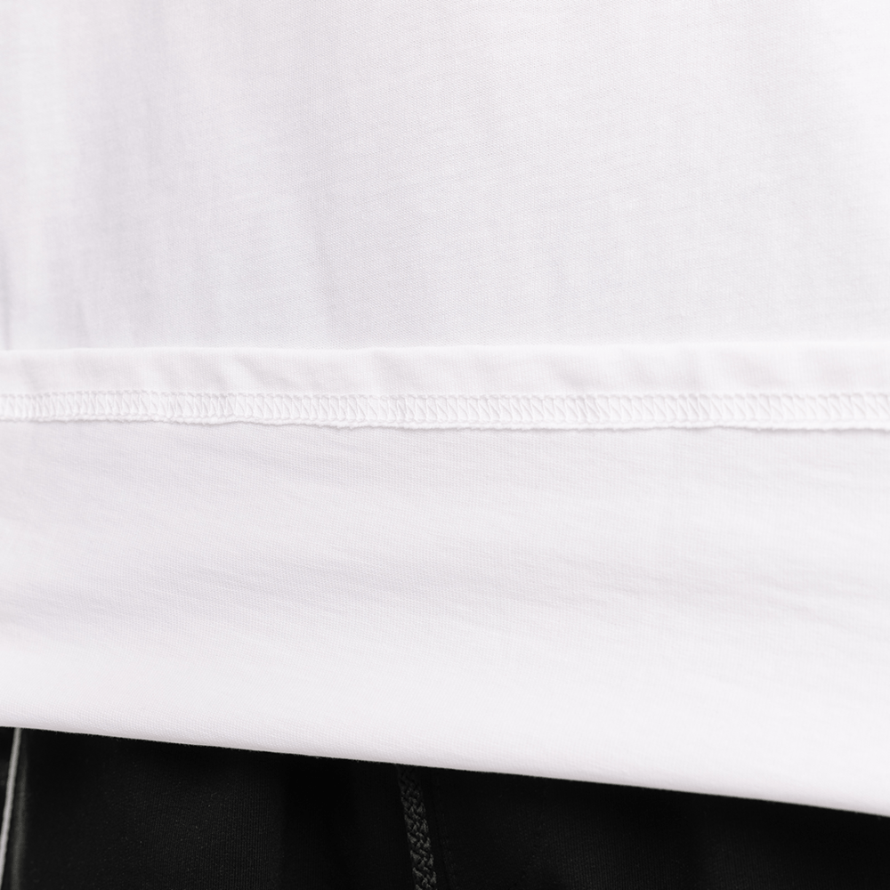 Молочна футболка. Футболка оверсайз чоловіча. Базова футболка Pobedov Onyx