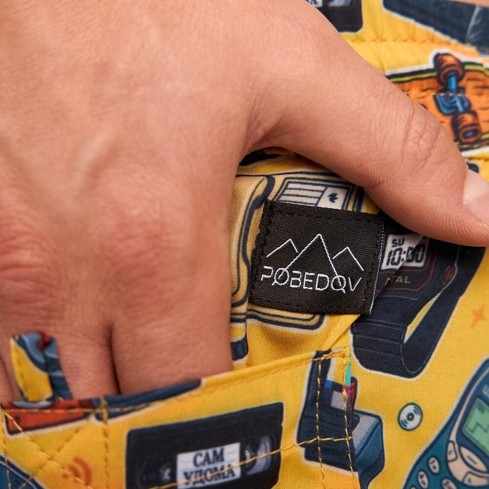 Принтовані чоловічі шорти для плавання Pobedov Pool day Patern