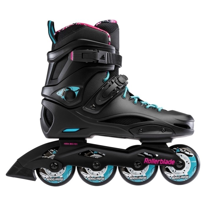 Ролики Rollerblade Cruiser для жінок Black Aqua