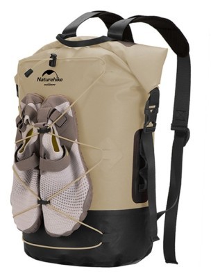 Рюкзак водонепроникний Naturehike NH21FSB04, 20л, бежевий