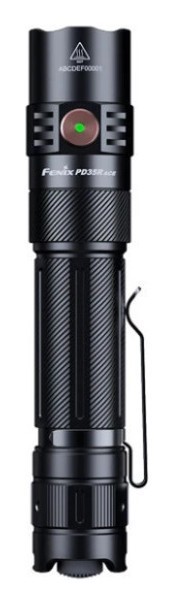 Ліхтар тактичний ручний Fenix PD35R ACE LED 2000 лм + наключний ліхтар CL01 (помаранчевий) | Лімітована серія