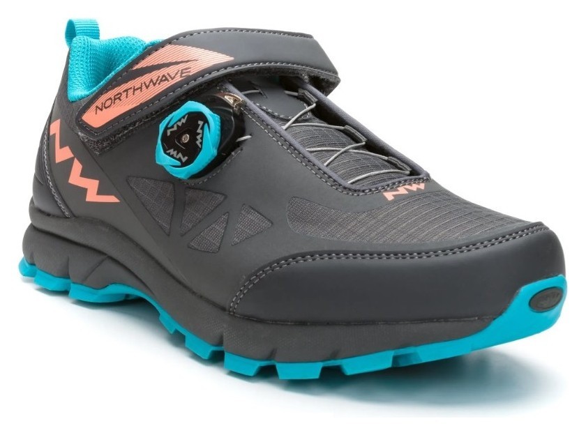 Туфлі велосипедні Northwave CORSAIR WOMAN 37 (6.5US) Anthra/blue/coral (80193046)