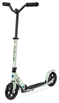 Самокат MICRO серії "Speed Deluxe" - КОЛІР ЗЕЛЕНОЇ ГЛИНИ (складаний, до 100 kg, двоколісний)