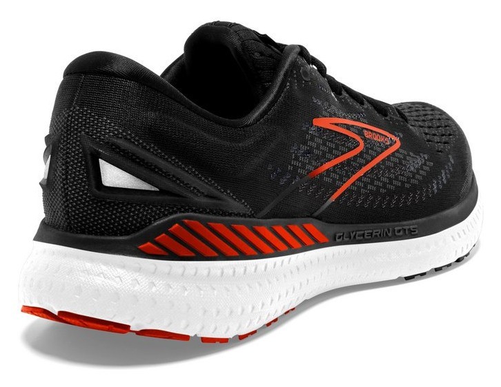 Кросівки чоловічі Brooks GLYCERIN GTS 19 M 41 (8.0US) 075 Black/grey/red clay (1103571D075)