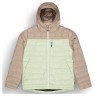 Picture Organic куртка пуховая Mid Puff Down W 2025 lime cream-roebuck S Фото - 4