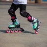 Ролики Rollerblade Microblade XT black-sea green Фото - 7