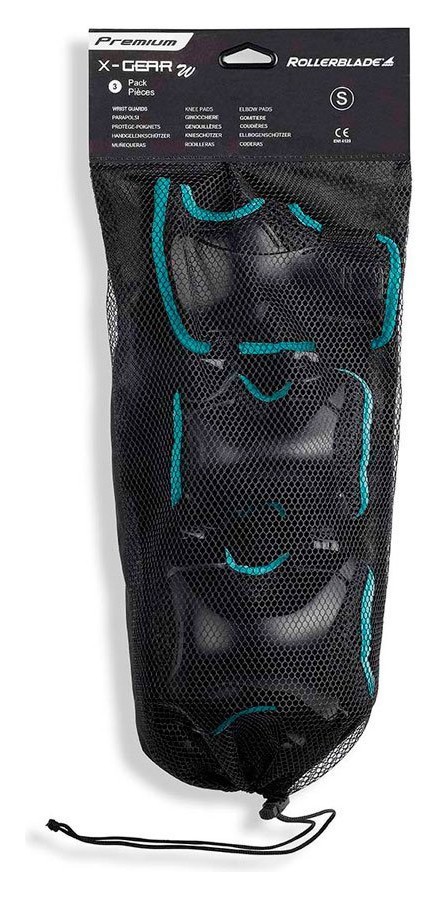 Захисний комплект Rollerblade X-GEAR W 3 PACK L Black (067P0300)