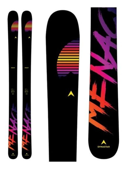 Лижі гірські дитячі (комплект) Dynastar MENACE TEAM+KID-X 4 128см Black/multicolor (DAIJC01+FCFK002) O