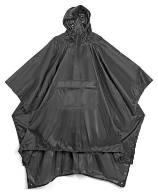 Lifeventure пончо Poncho black