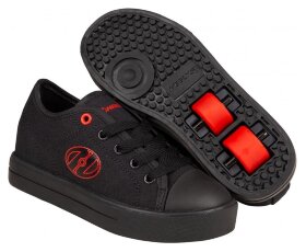 Роликові кросівки Heelys Classic X2 HE100969 Black Red Logo Canvas