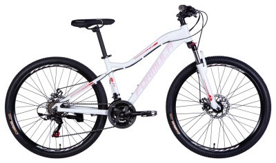 Велосипед AL 26" Formula ALPINA DD FR рама-15" білий з рожевим 2026