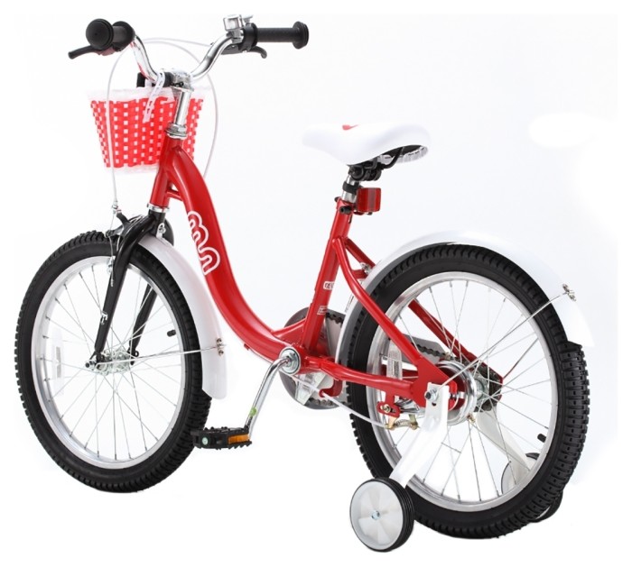 Велосипед дитячий RoyalBaby Chipmunk MM Girls 18", OFFICIAL UA, червоний