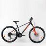 Велосипед KTM CHICAGO 272 27.5 " рама M / 43, чорний матовий (Помаранчевий), 2022 Фото - 1