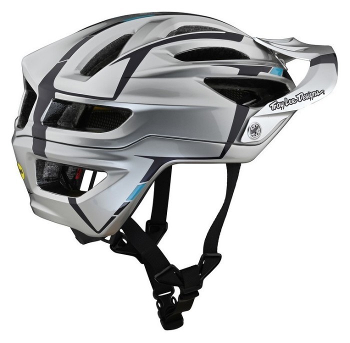 Вело Шолом TLD A2 MIPS HELMET [SLIVER SILVER / BURGUNDY] XL/XXL