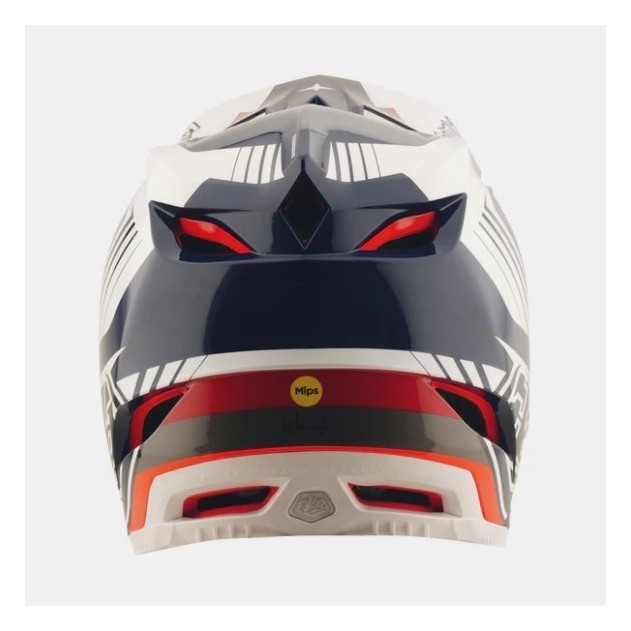 Вело шолом D4 POLYACRYLITE HELMET; QUALIFER [BLUE/WHITE] M